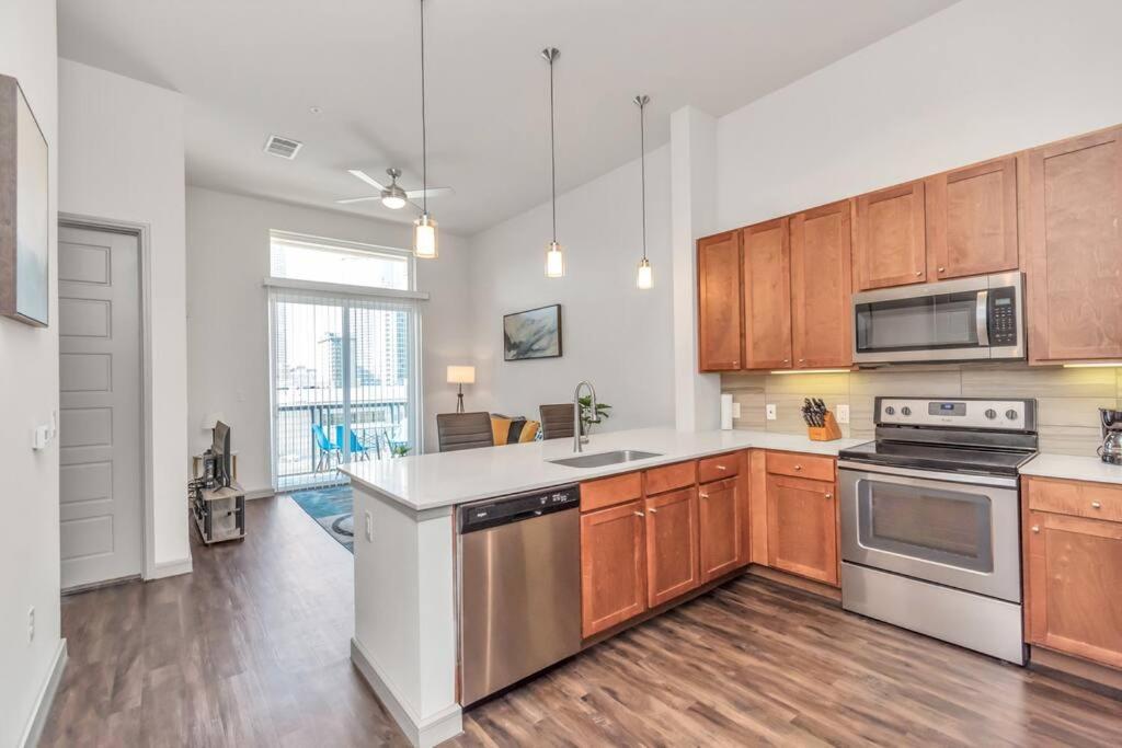 Апартаменты U3 Penthouse Houstonw Car Astros W Skyline-View Экстерьер фото